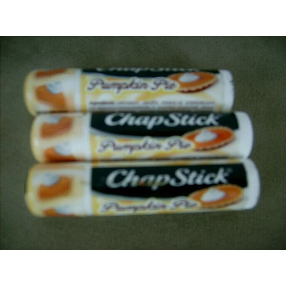 Lot of‎ 3 Chapstick Pumpkin Pie Skin Protectant Moisturizer Sealed